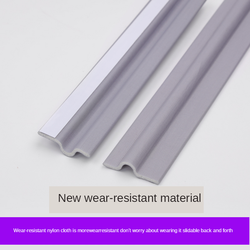 Self Adhesive Window Seal Strip SoundProof and Windproof Nylon Cloth Foam Door Weather Rubber Strip for Sliding Windows