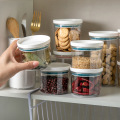 Transparent Food Storage Box Kitchen Sealed Bean Grain Spice Container Refrigerator Organizer Storage Bottles&Jars Grains Tank