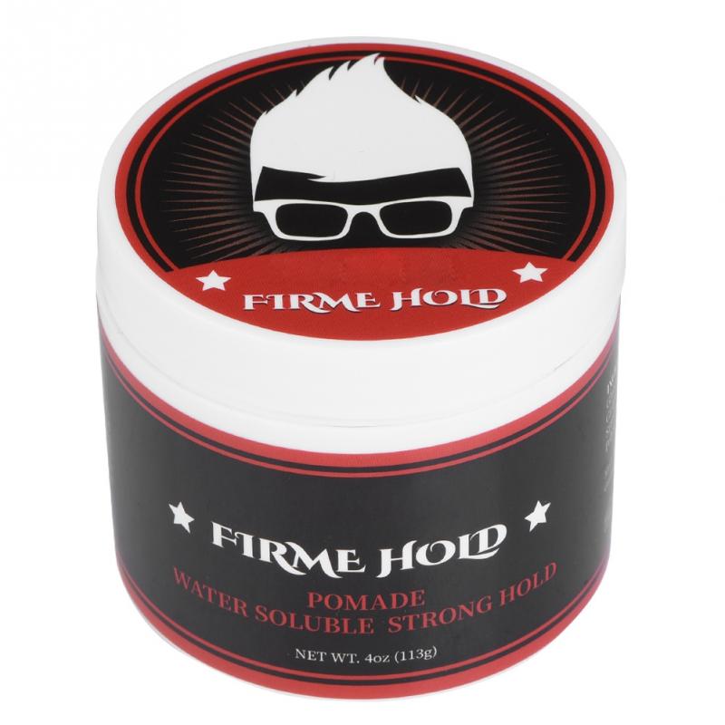 113g Strong Pomade Longlasting Hairstyles Gel Hair Model Wax Ointment Professional Hair Pomade Men Cream Salon Styling Gel Tool