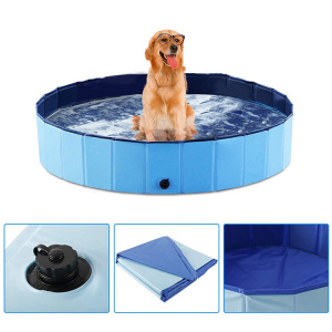 Dog Pool for Large Dogs Foldable Kiddie Pool