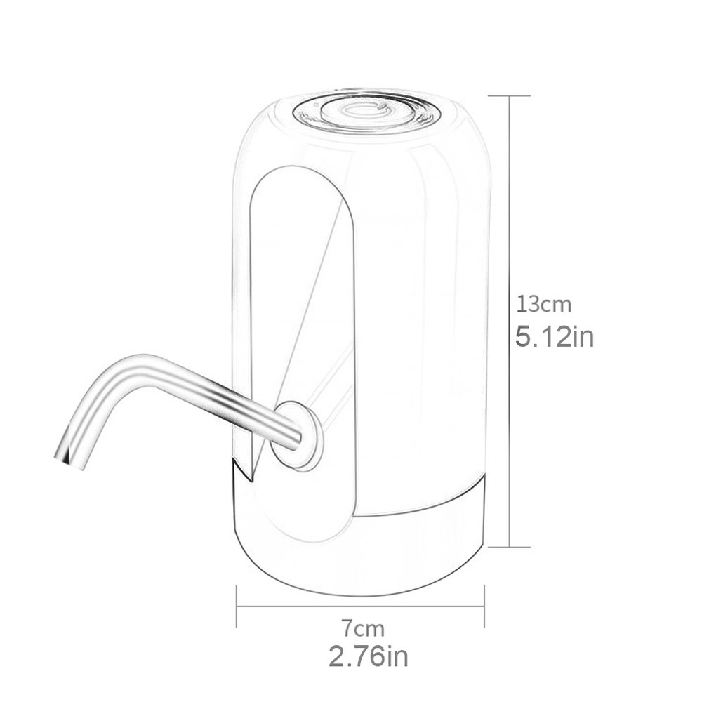 Water Bottle Pump Usb Charging Automatic Drinking Water Pump Portable Electric Water Dispenser Switch for Water Pumping Device /