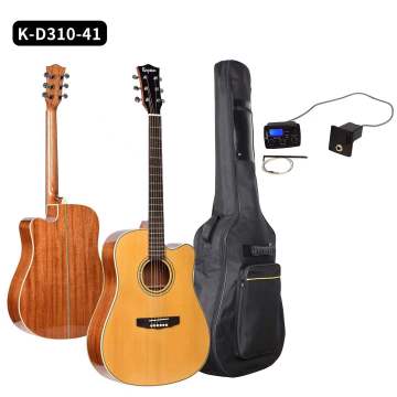 Kaysen A Grade Solid Top Semi Acoustic Guitar