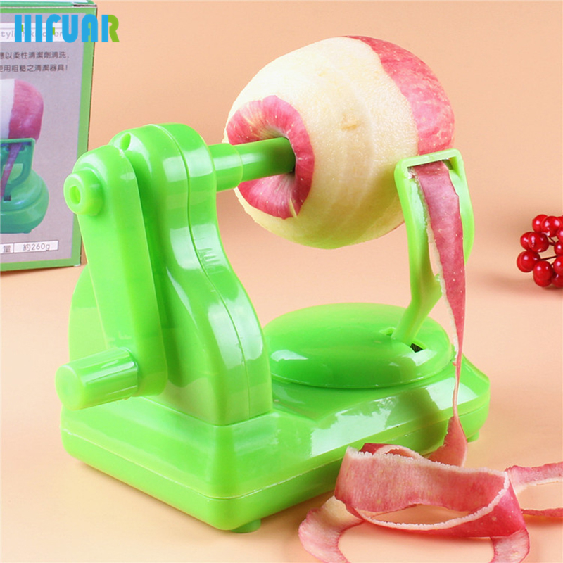 1PC Electric Spiral Apple Peeler Cutter Slicer Fruit Potato Peeling Automatic Battery Operated Machine With Charger Eu Plug #1