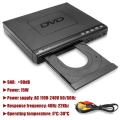 Mini DVD Player USB HD Portable Multiple Playback ADH DVD CD SVCD VCD MP3 Disc LED Display Player Home Theatre System 110V-240V