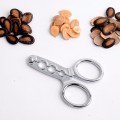 Melon Seed Plier Scissor Nut Cracker Opener Clamp Walnut Pine Sheller Nutcracker Kitchen Household tool sunflower