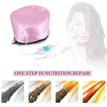 220V Electric Hair Thermal Treatment Beauty Steamer SPA Nourishing Hair Care Cap Waterproof and Anti-electricity Control Heating