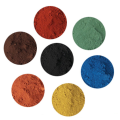 Iron oxide pigment cement tinting red yellow black green blue pastel tile paint color pigment DIY Manually Paving Concrete molds