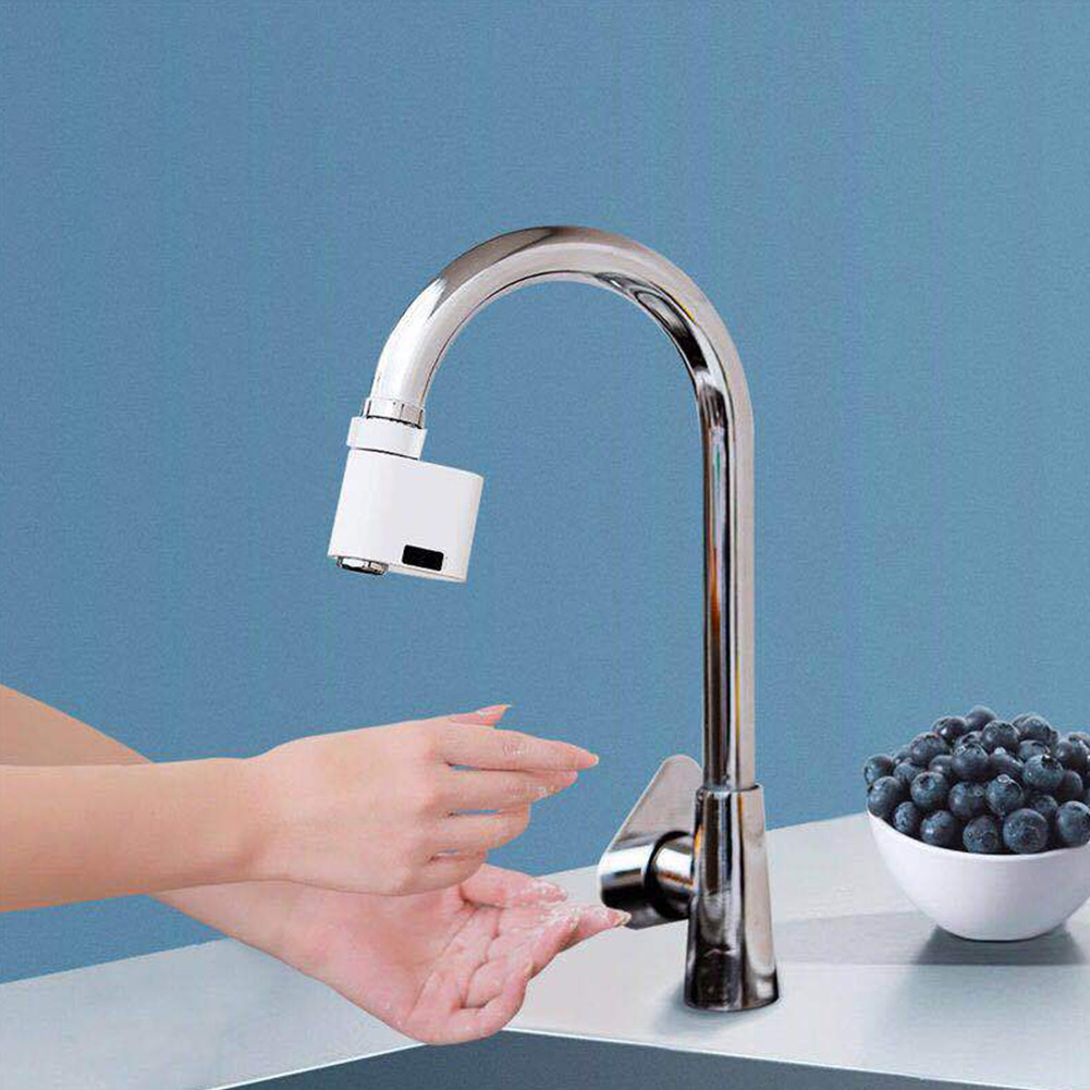 USB Charging Tap Smart Wash Basin Faucet Accessory Water Saver Infrared Sensor Kitchen Bathroom Inductive Home Touchless Nozzle