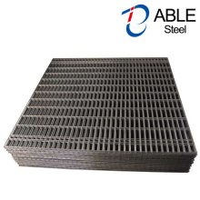 Black/galvanized welded wire mesh panels for construction