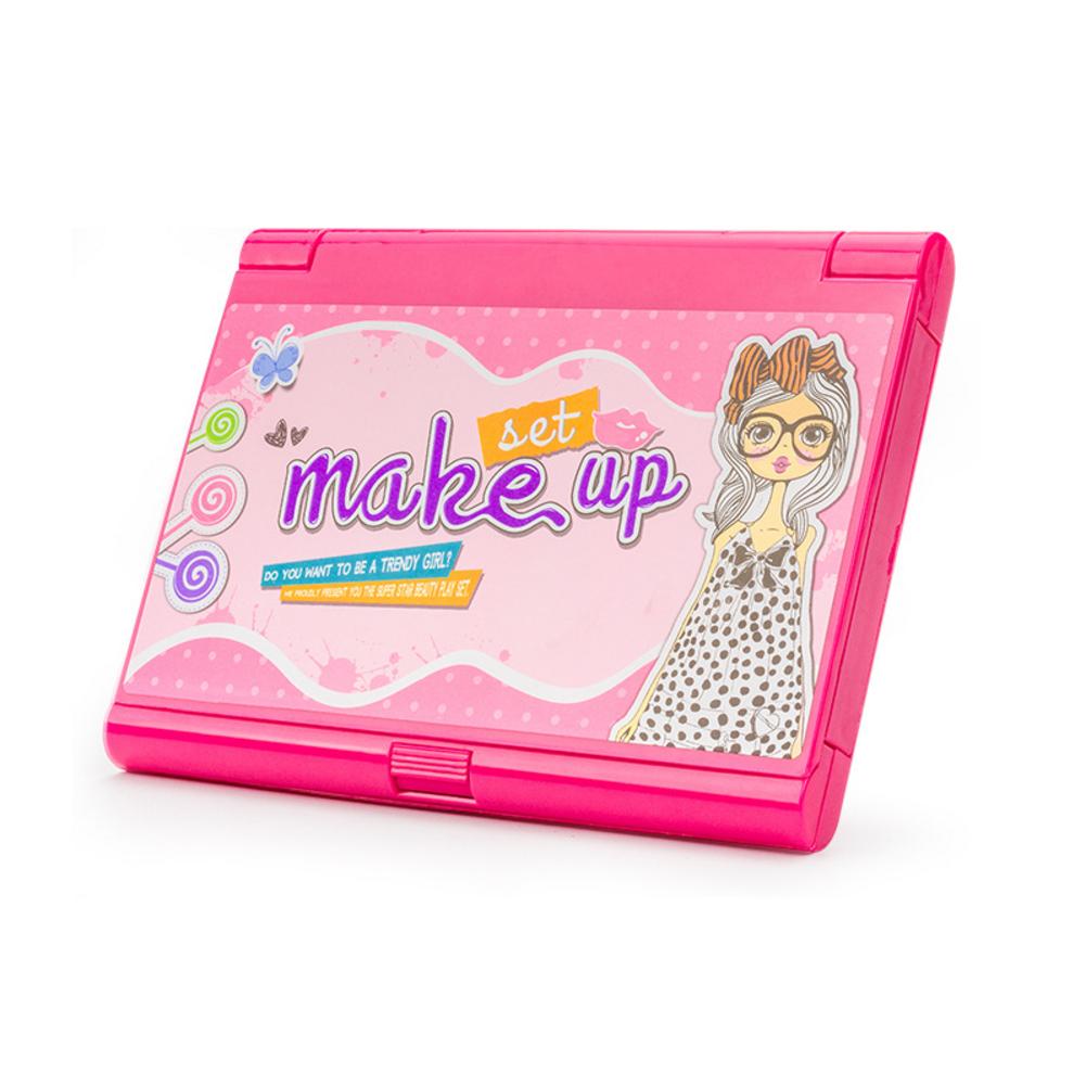 Princess Children's Makeup Cosmetics Playing Box Set Makeup Girl Toy Lipstick Eye Shadow Safe Non-toxic Kit For Over 3 Years Old