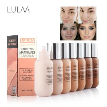 35ML Face Foundation Base Makeup Base Liquid Cover Concealer Natural Longlasting Makeup Skin Care Foundation Cosmetics TXTB1