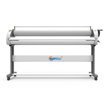 Manual Laminating Machine Fayon Roll to Roll Wide Format Laminator for Plastic Film Vinyl 160cm Cold Laminating Machine