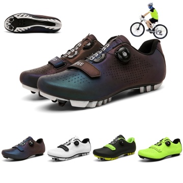 Lightweight Mountain Bike Cycling Shoes Professional SPD Cleat Bicycle Shoes Outdoor Athletic Racing Road Cycling Sneakers Men