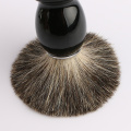Black Wooden Handle Shaving Brush 100% Pure Badger Shaving Brush For Men's Home Personal Facial Care