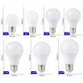 6PCS E27 E14 LED Bulb Lamps 3W 6W 9W 12W 15W 18W 20W Lampada LED Light Bulb AC 220V 230V 240V Bombilla Spotlight Cold/Warm White
