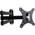 Universal TV Wall Mount Adjustable Flat Panel Frame TV Wall Mount Bracket Support 15 Degrees Tilt for 10-27in LCD LED Monitor