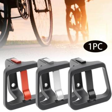 Aluminum Alloy Cargo Rack Folding Bike CNC Processing Front Carrier Block Cycling Basket Bracket With Screw For Brompton