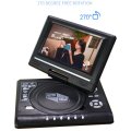 7.8 Inch TV Home Car DVD Player Portable DVD Player EVD Player Multifunctional DVD Player Multi-angle viewing and zooming games