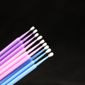 100Pcs/bag Eyelash Microbrushes Disposable Lash Removing Cotton Swab Makeup Eyelashes Extension Micro Brush