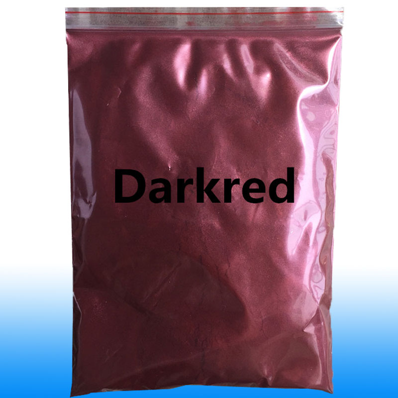 Darkred Pearl Pigment Dye Ceramic Powder Paint Coating Automotive Coatings Art Crafts Coloring for Leather 50g Per Pack