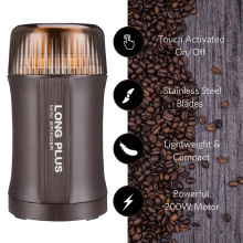 Coffee grinder, coffee bean grinder with stainless steel blade, also used to grind spices, pepper, vanilla, nuts