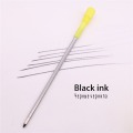 Refill 100 pcs 1.0mm Ballpoint Pen Metal Refill Length 82mm Match Big Diamond Crystal Pen Office School Writing Supplies