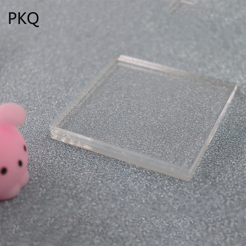 Thickness 1mm Square Plexiglass Transparent Clear plastic Sheet acrylic board organic glass polymethyl methacrylate