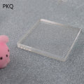 Thickness 1mm Square Plexiglass Transparent Clear plastic Sheet acrylic board organic glass polymethyl methacrylate