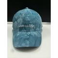 Tie-Dyed Fabric Embroidery Fashion Golf Cap