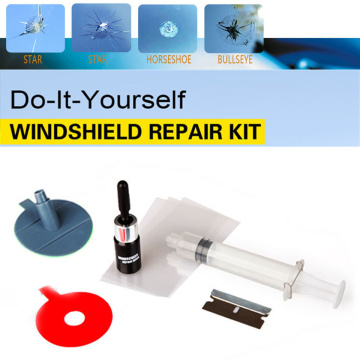 DIY Car Windshield Repair Kit Tools Auto Glass Windscreen Repair Set Give Door Handle Protective Decorative car accessories