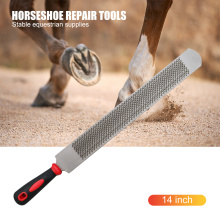 14 Inch Iron Horseshoe File Equestrian Supplies Horse Hoof Rasp Trimming File Farrier Horseshoe Repair Tools Stable