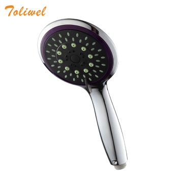 Air-Turbo Water Saving Bathroom Shower Mixer Handheld Shower Head With 5 Spray Pattern