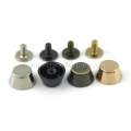 4pcs Metal Bucket Shape Screw Back Rivets Studs Nail Stud for Garment Leather Craft Belt Wallet Decoration Parts 11mm