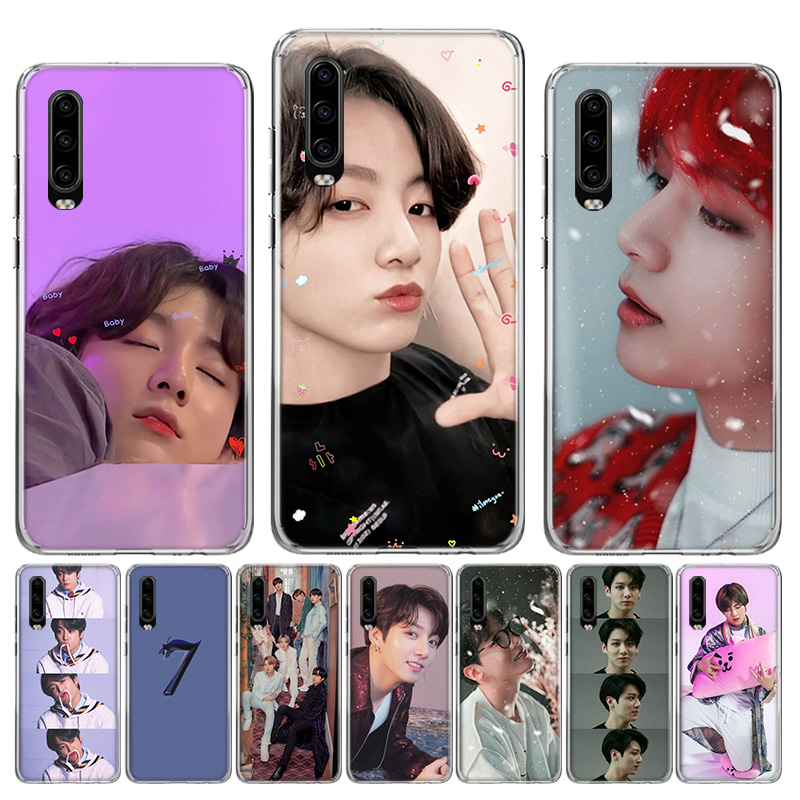 Jungkook Kpop Soft Silica Shell Case For Huawei Honor 10 9 lite P Smart Z Plus 2018 8S 8X Y5 Y6 Y7 Y9 2019 Cover