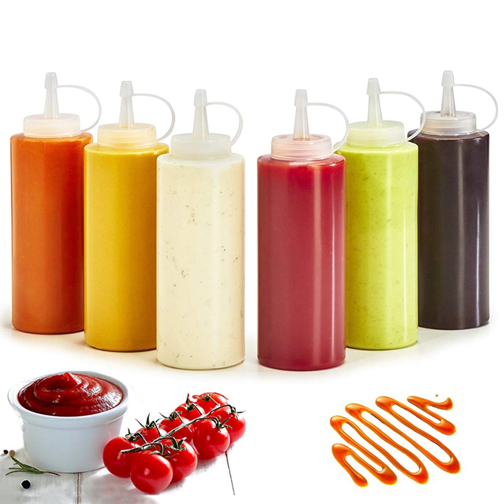 Kitchen Squeeze Bottle Ketchup Sauces Mustard Squeeze Bottles Condiment Bottle Squirt Squeeze Dispenser Kitchen Tools