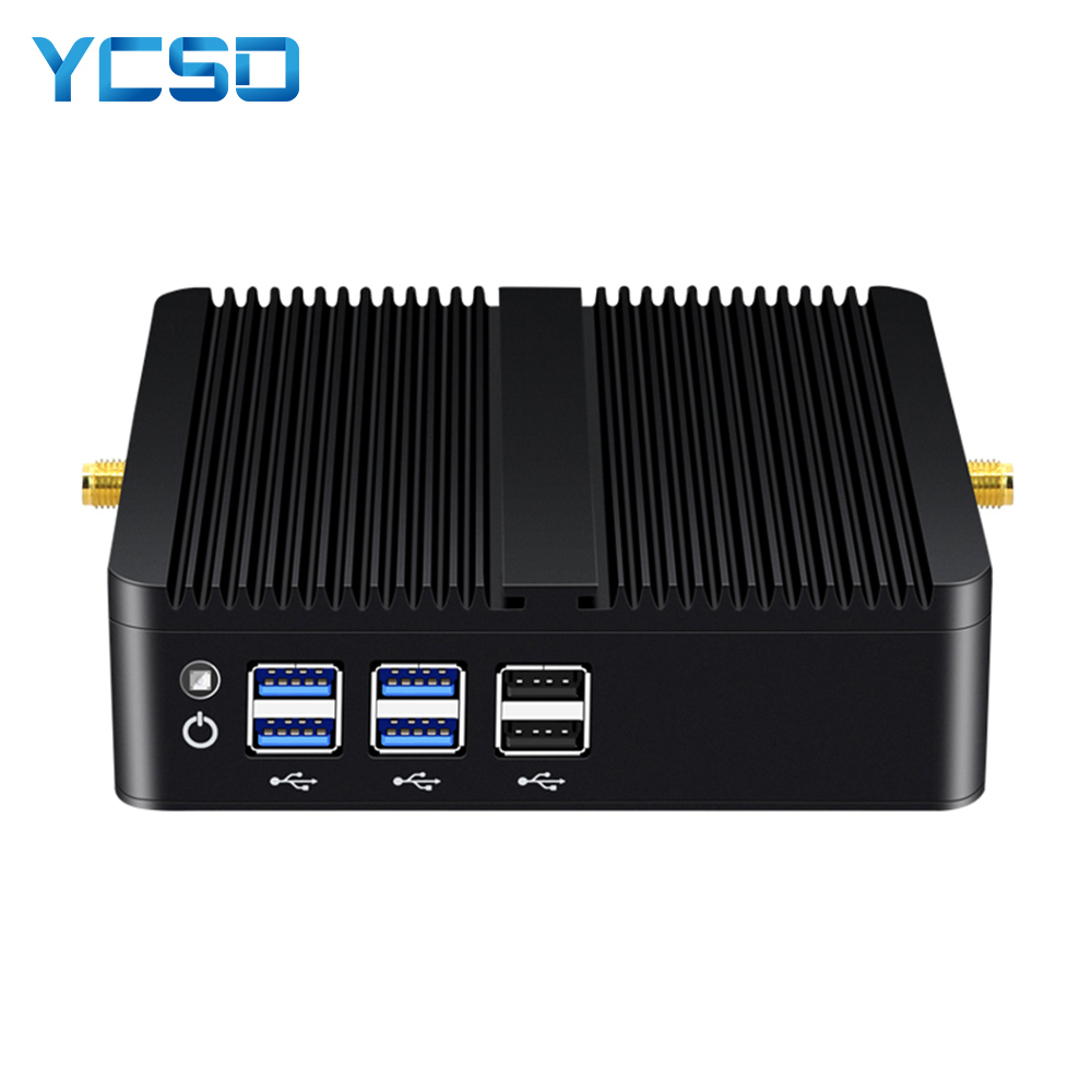 Mini PC Intel Core i5 5200U Celeron 2955U i7 i3 Computer Fanless Windows 10 7 Desktop HDMI USB 3.0 Htpc MINIPC Thin Client NUC