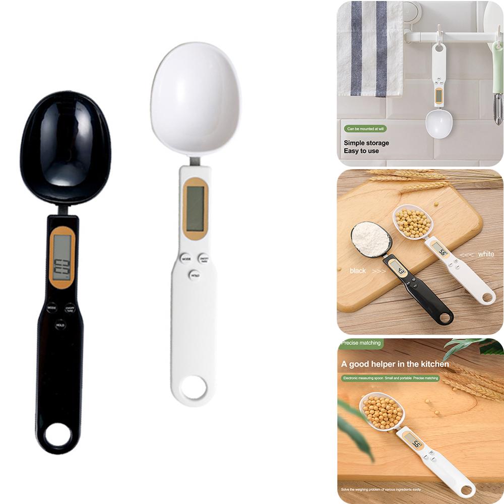 Household Electronic Scale Mini Kitchen Scale Digital Scale Spoon LCD Display Kitchen Spoon Scale 500g/0.1g Electronic Measuring