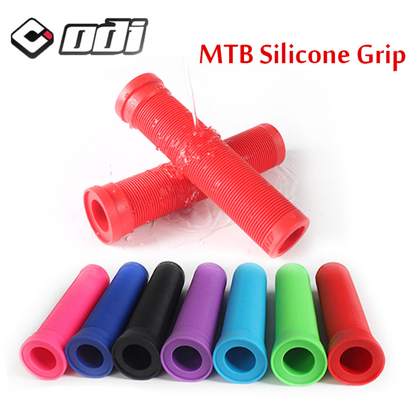 ODI bicycle Handlebar grip MTB Silicone bike bar Grip Cover 130MM Anti-skid For Road Mountain Folding Blance Cycling Accessories
