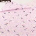 Teramila Cotton Fabric 25 Designs Mix Animial Cartoon Tissu Quilting Patchwork Sewing Material Charm Packs Meter Textile Telas