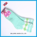 Custom Premium Soft Warm Microfiber Fuzzy Cozy Socks