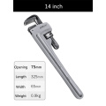 Aluminum Industrial Grade Pipe Wrench Household Universal Wrench Quick Dual Purpose Multifunctional Plumbing Large Pipe Wrench