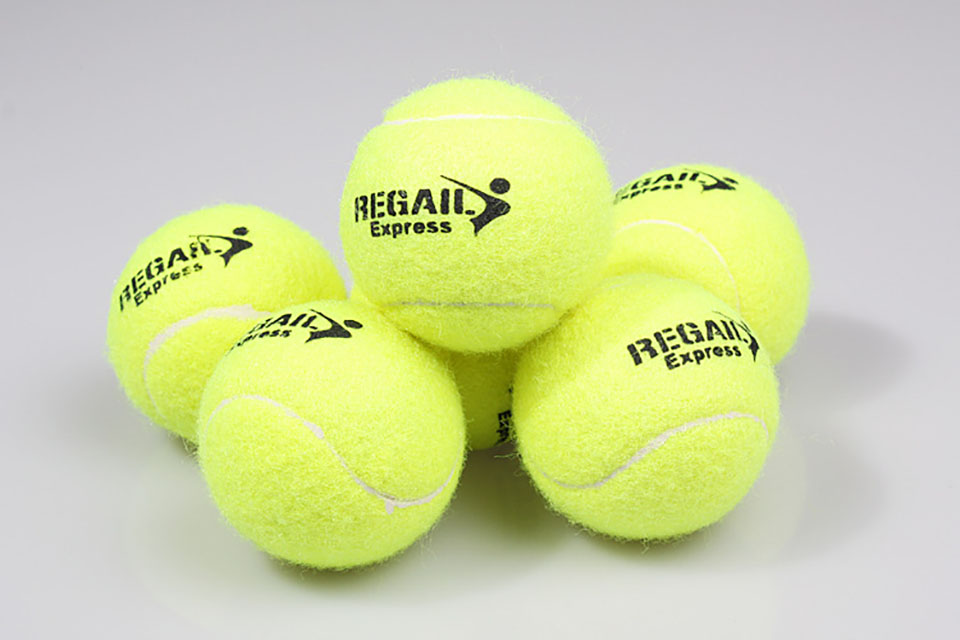 6 pcs Tennis balls for Training 100% High Quality Synthetic Fiber Quality Rubber Competition Standard Tenis Balls