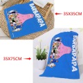 Custom Les Barbapapa Towels Microfiber Travel Fabric Quick Drying Printing Absorbent Wearable Towel Beach Hair Towels