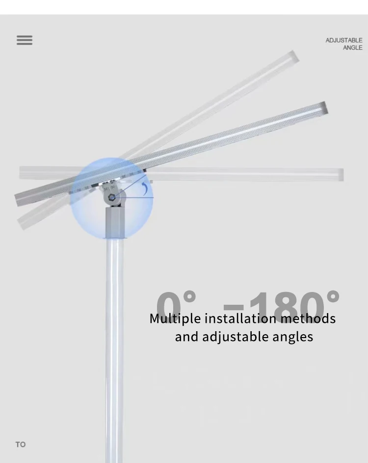 Mulitiple Installation Methods And Adjustable Angles