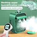 Mini small air conditioner super wind cooling cooler usb air conditioner desktop charging fan portable humidifying cooling fan