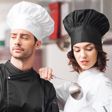 High quality Food Service restaurant hotel hats for men women chef caps sushi uniforms hats chef adjustable cooker hat 2019 new