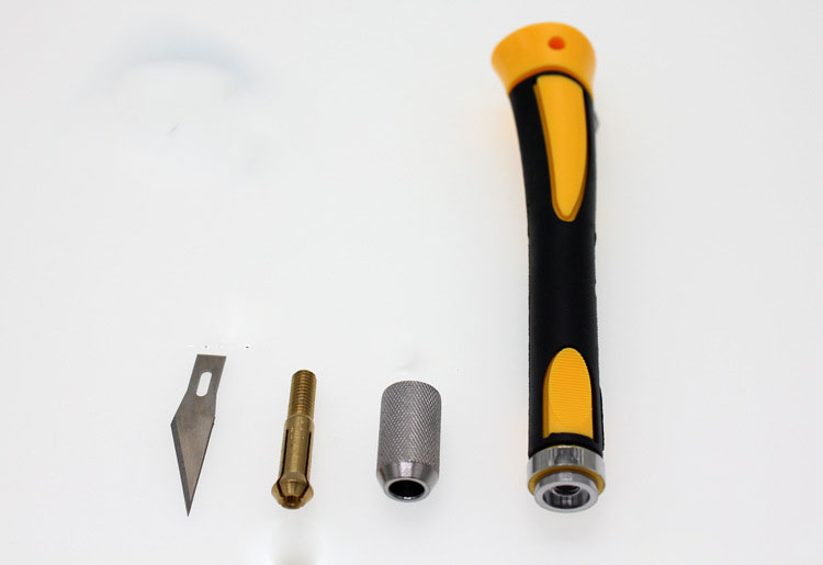 WL-9304AB with 14pieces Blades Replacement Surgical Scalpel Paper Cut PCB Repair Phone Repair PCB Repair Engraving Knife Set