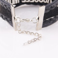 Little MingLou Infinity love detroit police Bracelet police dept charm leather wrap men bracelets & bangles for women jewelry