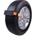 2Pcs Non-slip Tire Wheel Chain Emergency Snow Chains For Ice/Snow/Mud/Sand Road Safe For Driving Truck SUV Auto Car Accessories