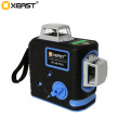 XEAST XE-68G Pro 3D Laser Levels 12 Lines Cross Level Self Leveling Outdoor 360 Rotary green Laser with Laser receiver